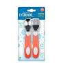 DrB Happy Spoon/Fork Set Халбага/Сэрээ сэт ган у/шар 2