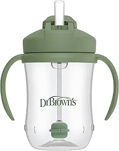 Dr Straw Cup Хүндрүүлэгчтэй аяга олив ногоон 270мл