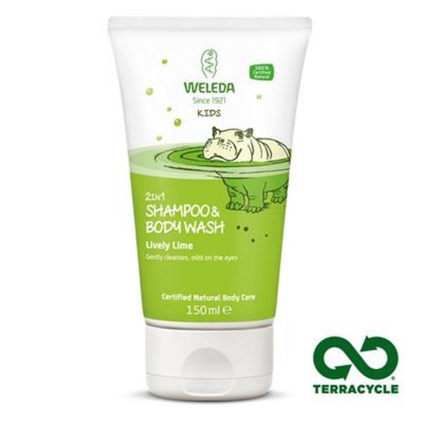 Weleda Kids шампунь бие үсний лаймтай 150мл