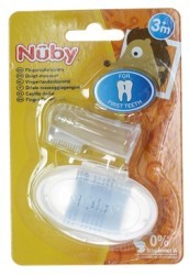 Nuby хэлний өнгөр цэвэрлэгч 3+ сар 