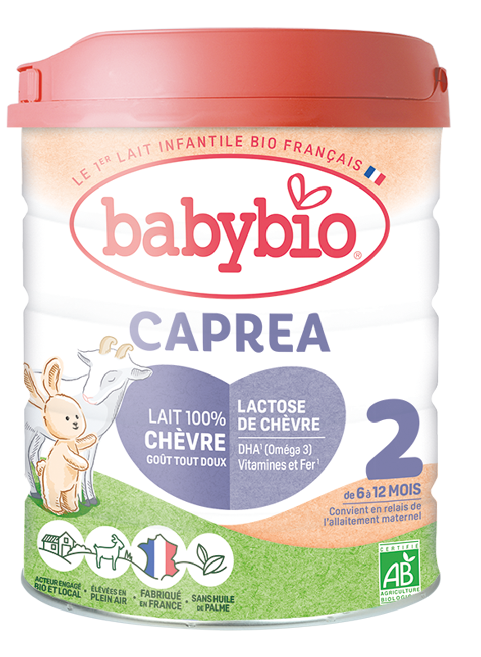 Babybio Caprea 2 ямааны сүү 6-12 сар 800гр