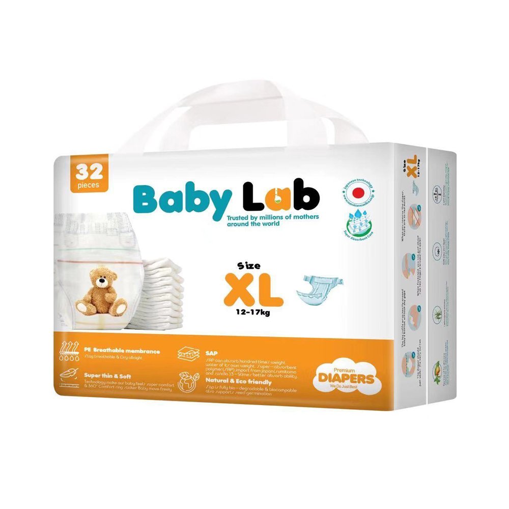 Baby Lab хүүхдийн живх XL 32 ширхэгтэй /Наадаг/