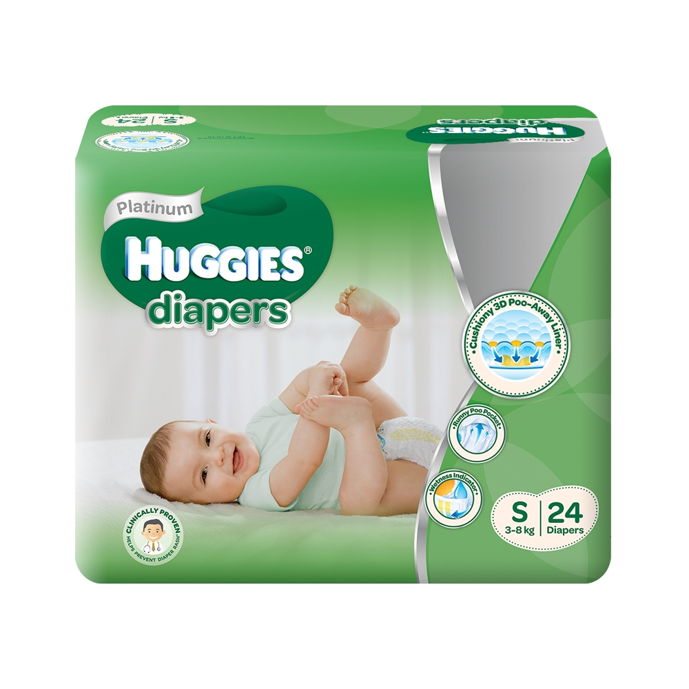 Huggies platinum S 24ш