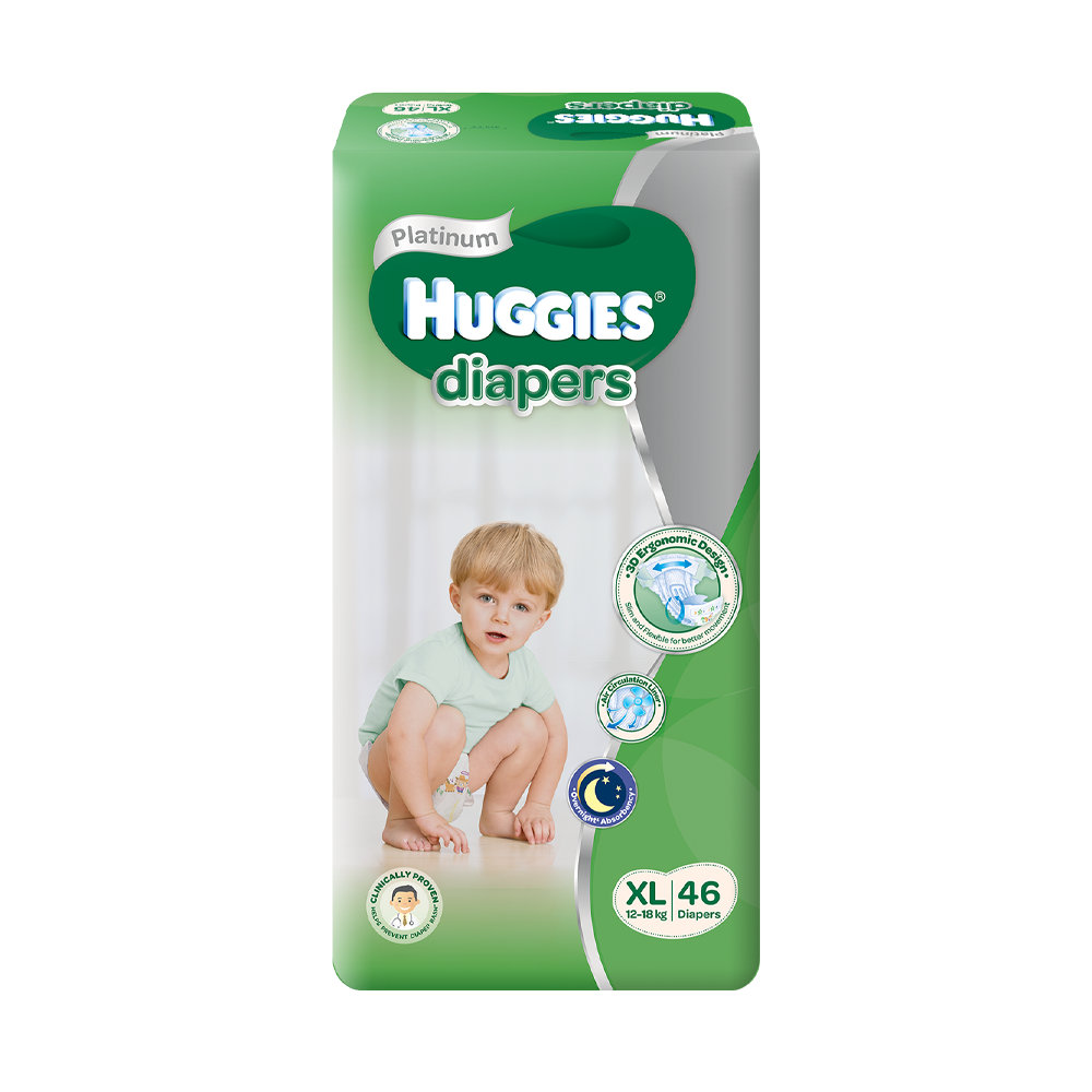 Huggies Platinum №5 XL 46ш 