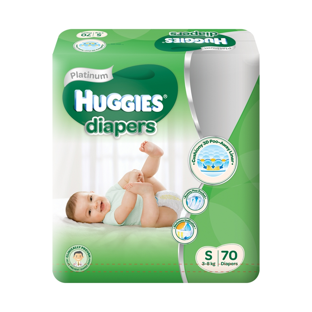 Huggies Platinum №2 S 70ш 