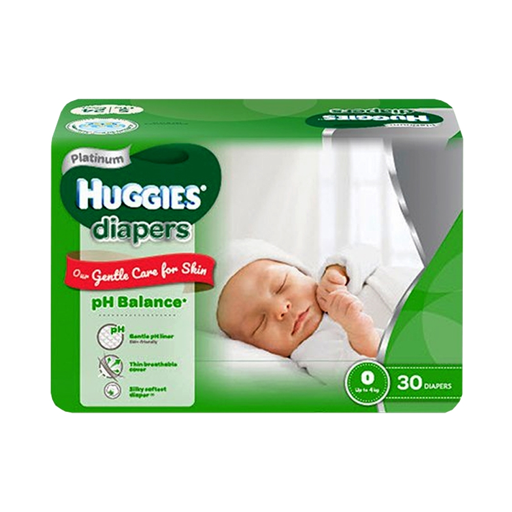 Huggies Platinum №0 JB 30ш 