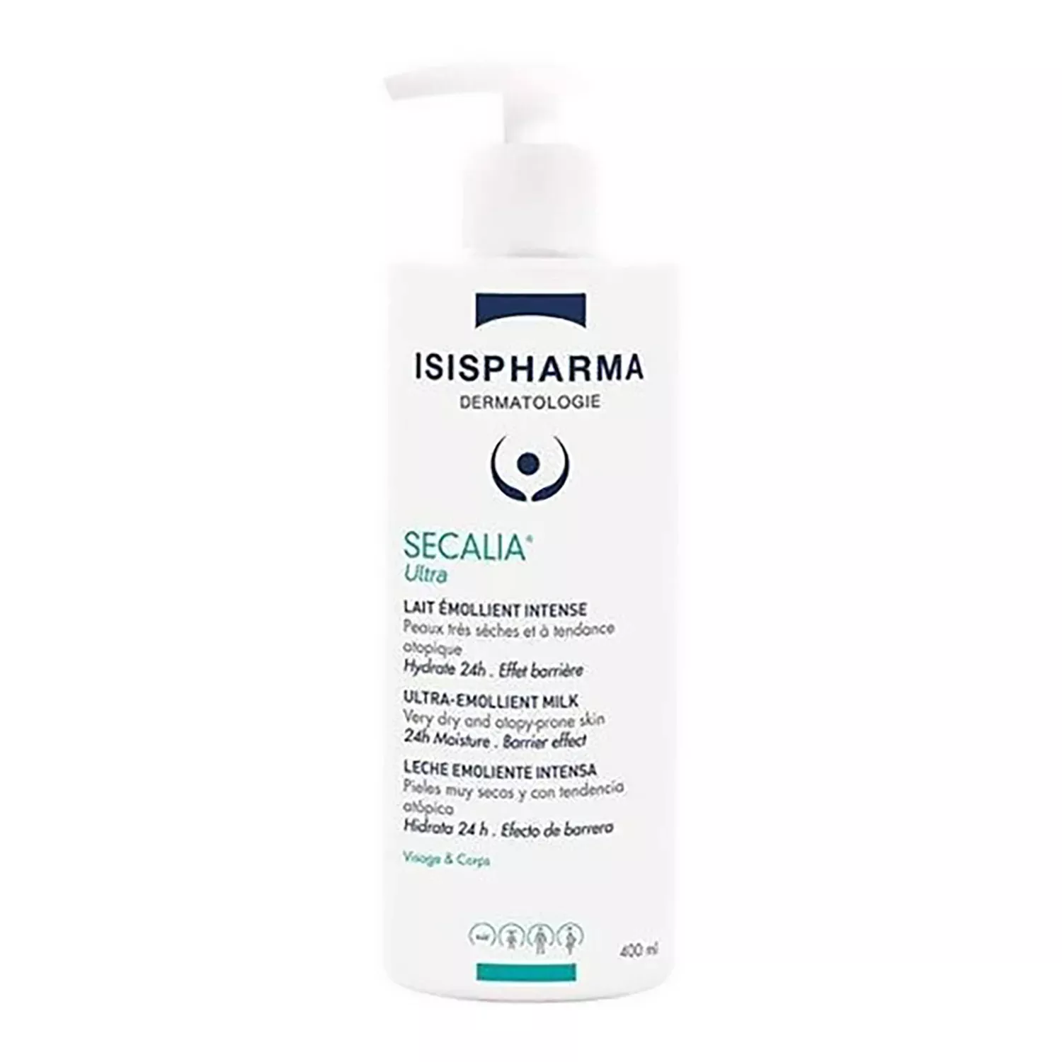 Isispharma Secalia Ultra тос эмзэг хуурай арьсны 24н цагийн чийгшүүлэх 400мл