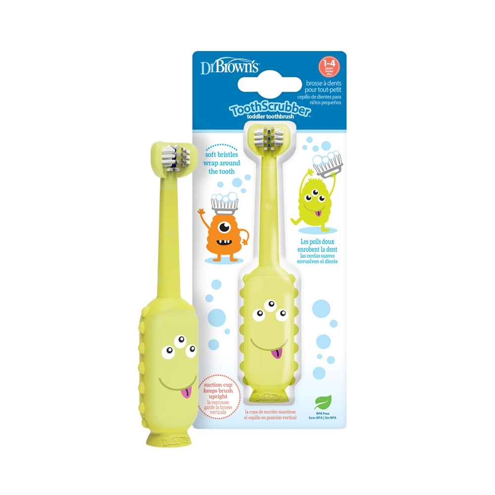 DrB Toothbrush Шүдний сойз ногоон шар /1-4 нас/