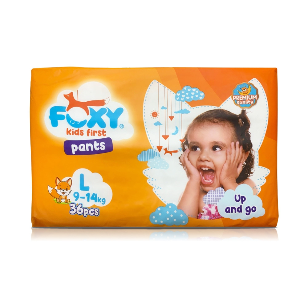Живх хүүхдийн FOXY L-36ш 9-14кг Өмсдөг Хүйс харгалзахгүй Шингээлт сайн