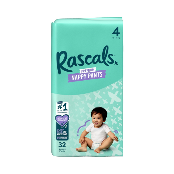 RASCALS өмсдөг №4 /10-15кг, 32ш/