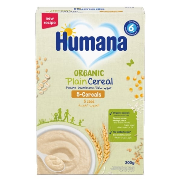 Humana PC 5-cereal Organic 200gr