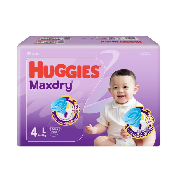 Huggies Maxdry  №4 L-60 60ш 