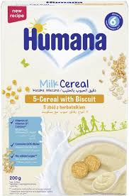 Humana MC 5-Cereal with Biscuits 200gr