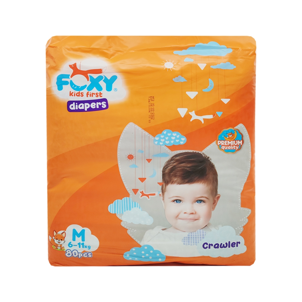 Живх FOXY Unisex M-80ш 6-11кг  Наадаг харшил үүсгэгчгүй шингээлт сайн