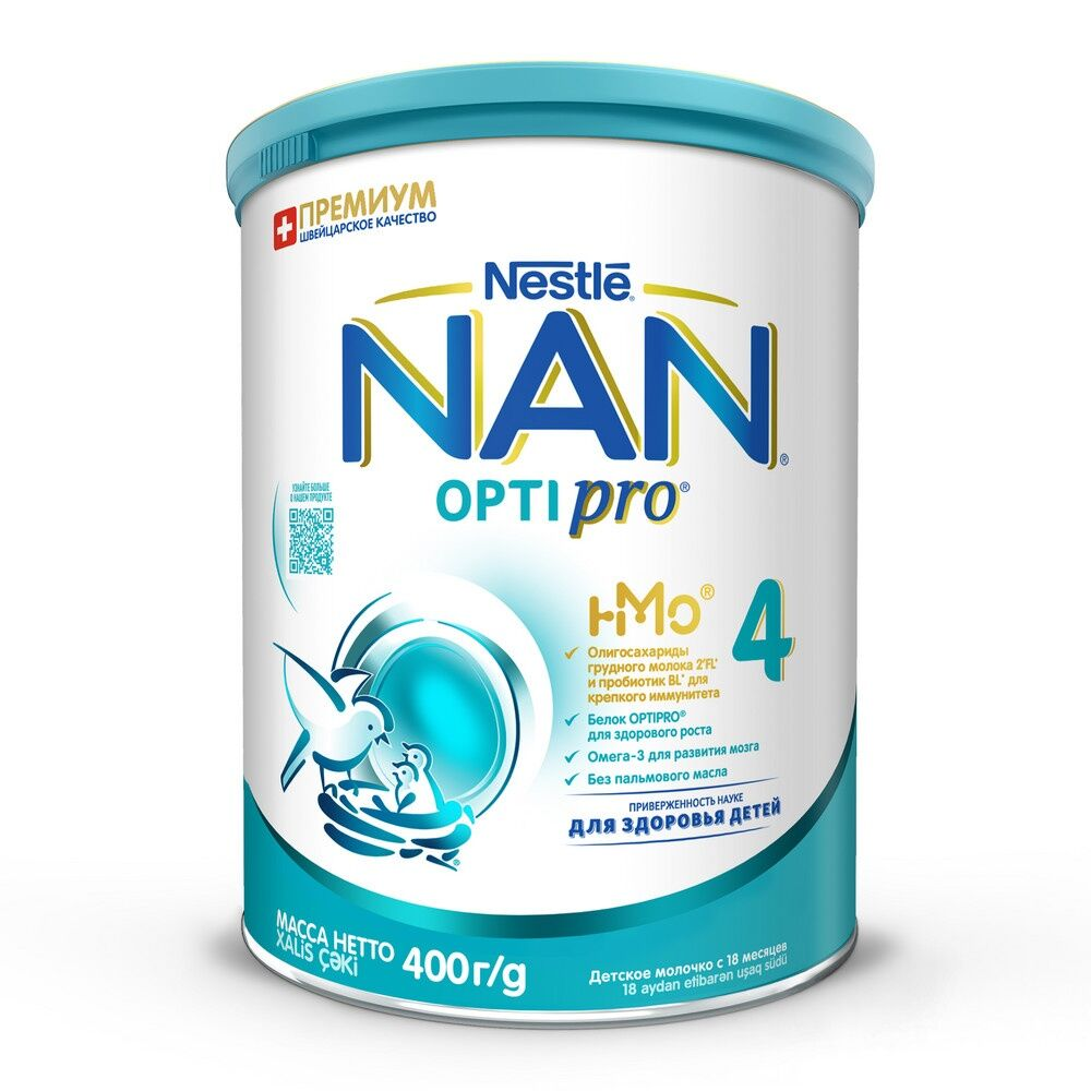 NAN Оптипро сүү 4 номер 400гр