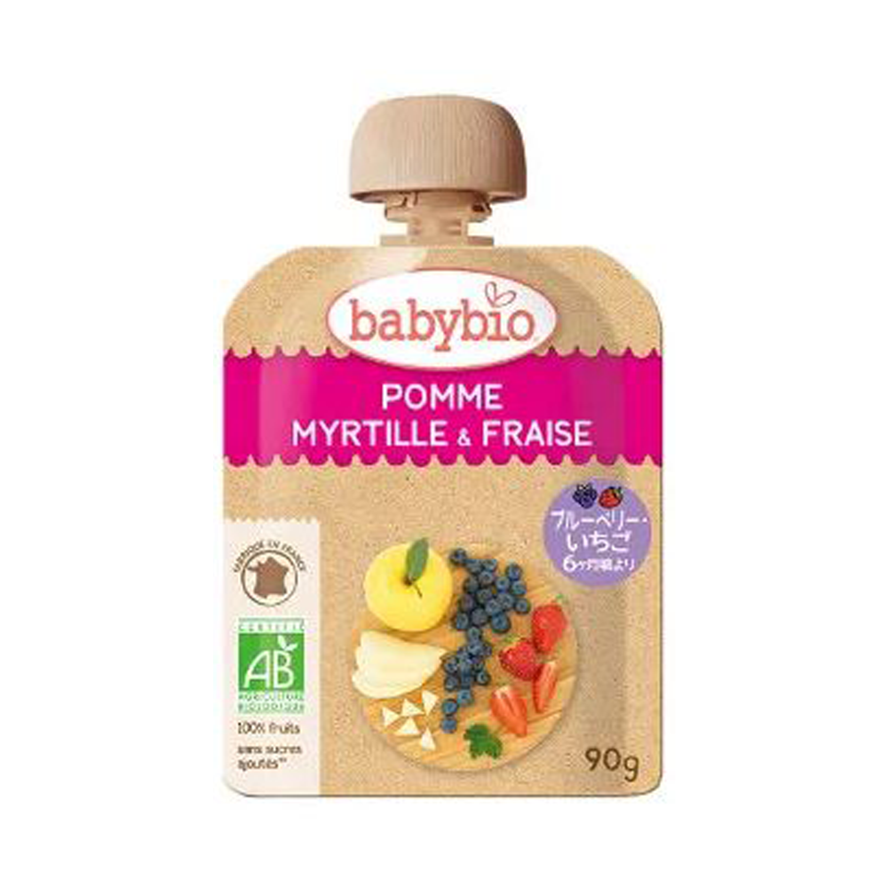 Babybio нухаш алим нэрс гүзээлзгэнэ 6+ сар 90гр
