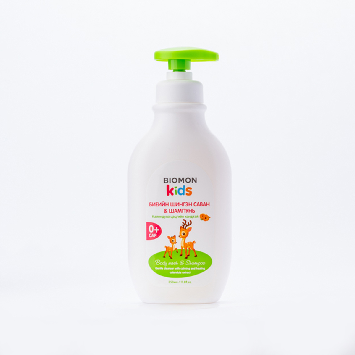 Biomon kids биеийн шингэн саван&шампунь 350мл