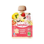 Babybio нухаш алим гүзээлзгэнэ ванил 6+ сар 90гр